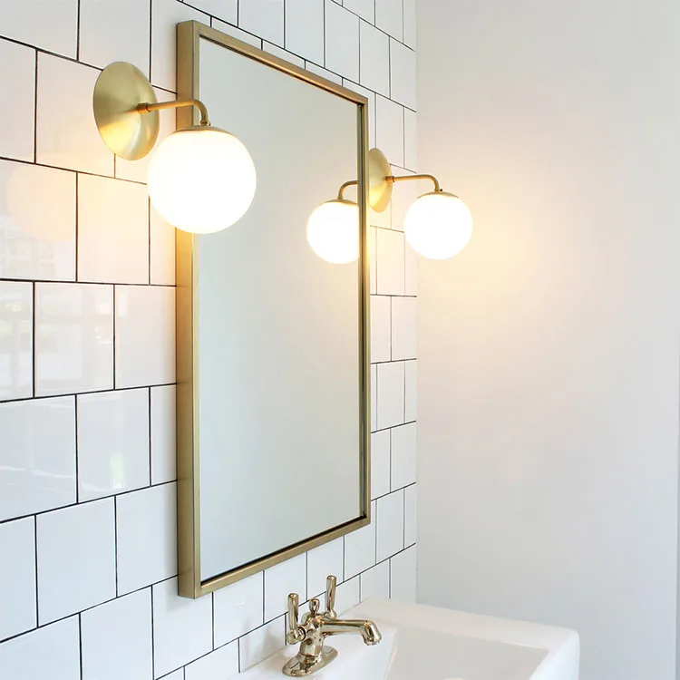Bathroom Waterproof Wall Light Mirror Headlight Living Room Bedroom Headboard All Copper Creative Nordic Brass Modern Light
Bathroom Waterproof Wall Light Mirror Headlight Living Room Bedroom Headboard All Copper Creative Nordic Brass Modern Light