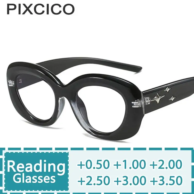 56465 Ladies Presbyopic Fashionable Luxury Brand Reading Glasses Female Designer Star Presbyopia Glasses +1.0 +1.5 +2.0
56465 Ladies Presbyopic Fashionable Luxury Brand Reading Glasses Female Designer Star Presbyopia Glasses +1.0 +1.5 +2.0