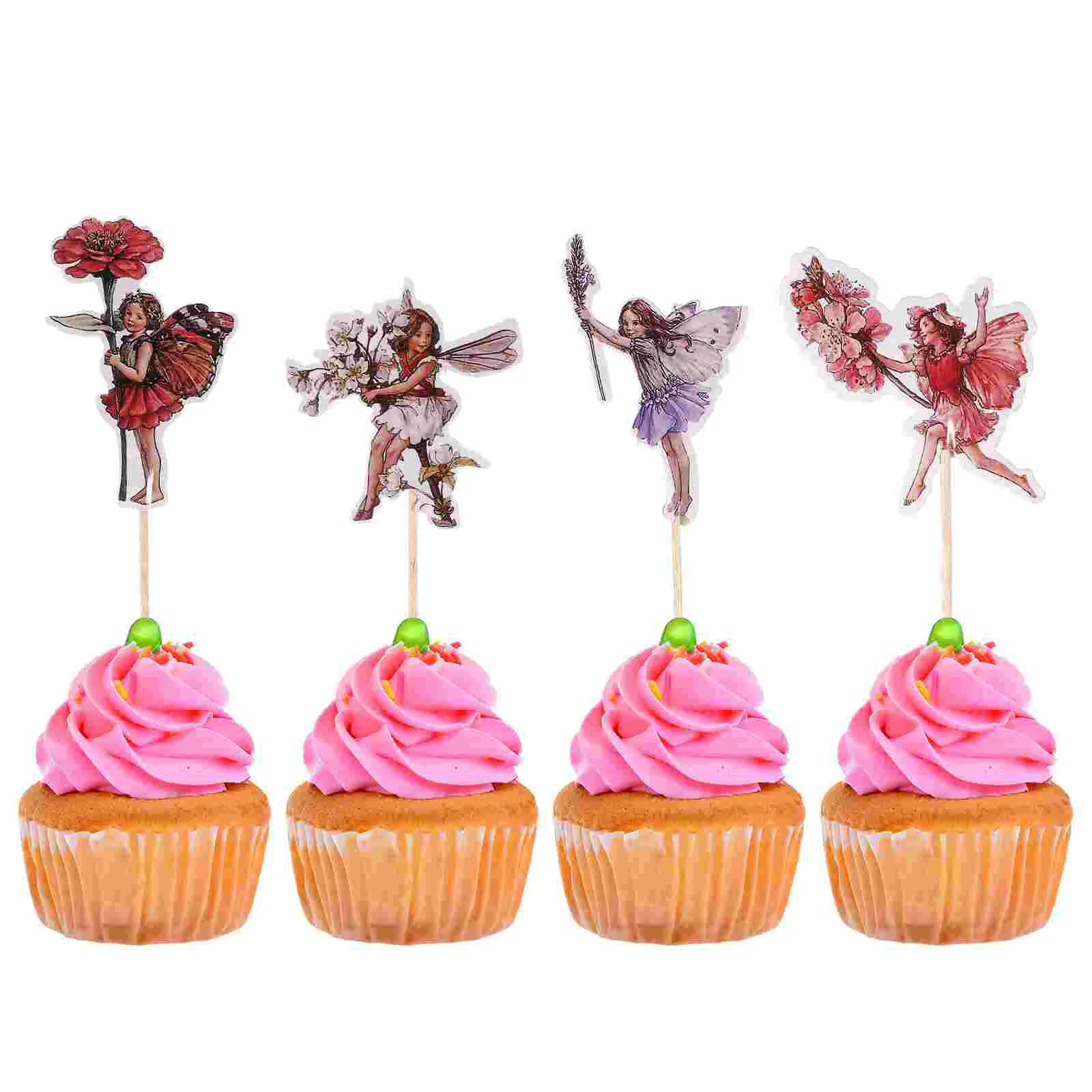 Fairy Topper Cupcake Cake Decorations Flower Party Toothpicks Picks Toppers Girls Birthday Supplies 
Fairy Topper Cupcake Cake Decorations Flower Party Toothpicks Picks Toppers Girls Birthday Supplies