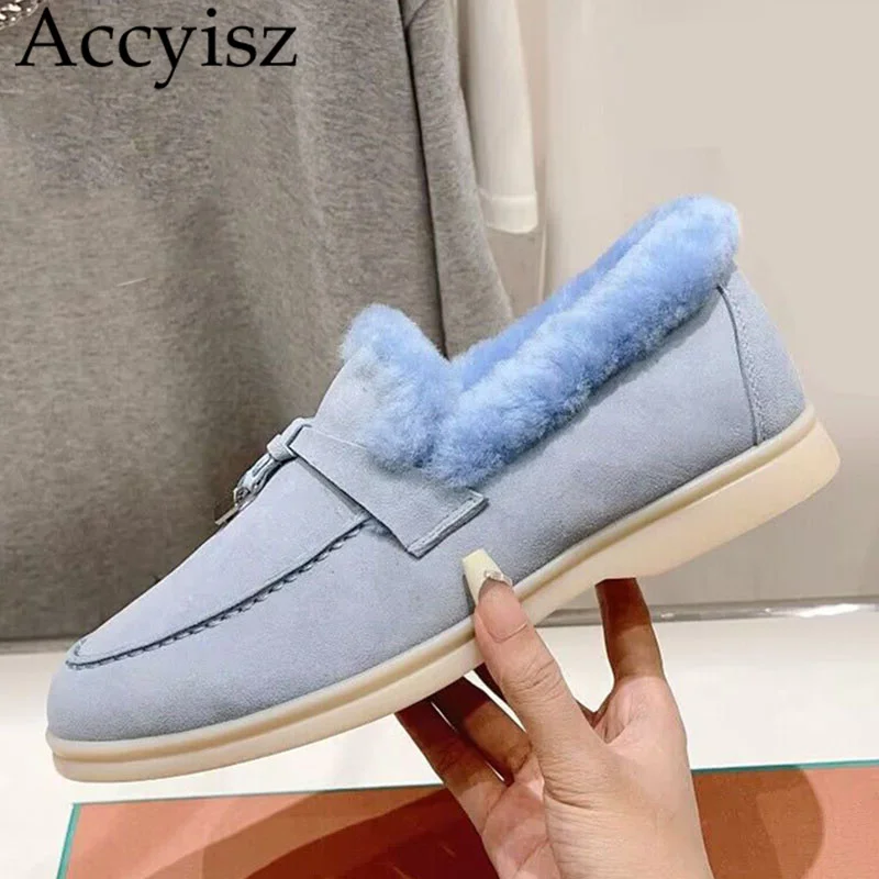 Winter Round Toe Flat Low Top Snow Boots Women Retro Pendant Decor Suede Wool Lining Shoes Comfor Warm Leisure Loafer Unisex
Winter Round Toe Flat Low Top Snow Boots Women Retro Pendant Decor Suede Wool Lining Shoes Comfor Warm Leisure Loafer Unisex