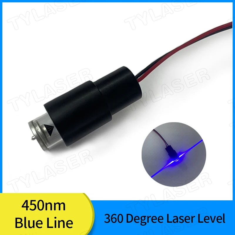 360 Degree Laser Level Module 450nm Blue Line 10mW 30mW 50mW 80mW Laser Module for Tester Laser Engraving Machine Accessories
360 Degree Laser Level Module 450nm Blue Line 10mW 30mW 50mW 80mW Laser Module for Tester Laser Engraving Machine Accessories