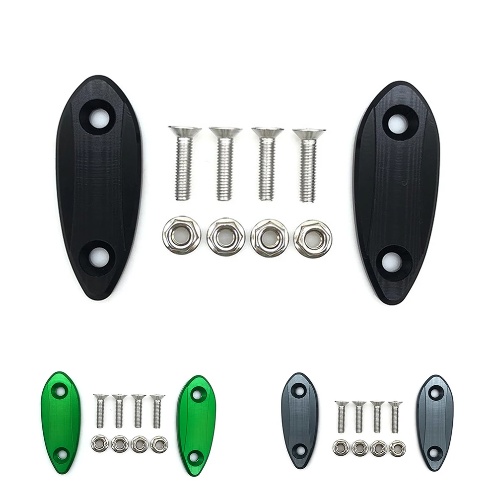 Motorcycle Rearview Mirror Base Cover Compatible For ZX25R ZX6R Windshield Drive Mirror Hole Cover Accessories
Motorcycle Rearview Mirror Base Cover Compatible For ZX25R ZX6R Windshield Drive Mirror Hole Cover Accessories