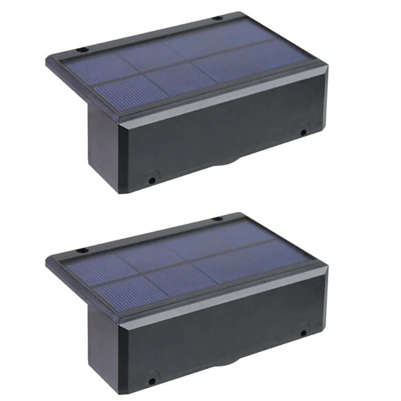 2PCS Solar Wall Light Sunlight Garden Fence Lamp LED Solar Stair Light Up And Down Courtyard Street Wall Lamp Waterproof
2PCS Solar Wall Light Sunlight Garden Fence Lamp LED Solar Stair Light Up And Down Courtyard Street Wall Lamp Waterproof