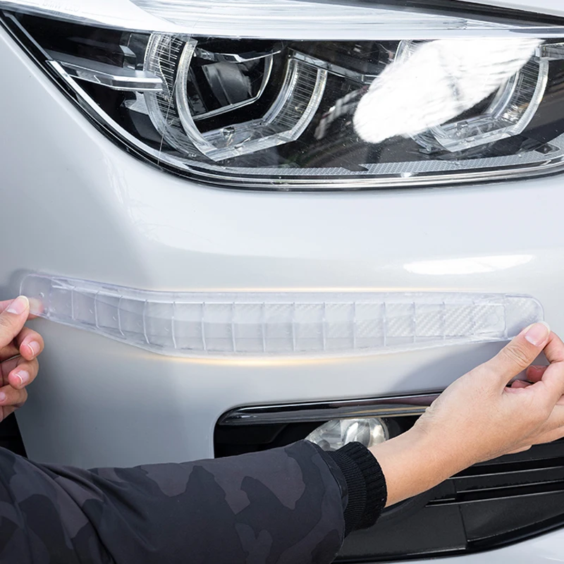 2pcs Car Bumper Protector Strip Guard Corner Protection Strips Scratch Protector Crash Blade Anti-collision Auto Accessories
2pcs Car Bumper Protector Strip Guard Corner Protection Strips Scratch Protector Crash Blade Anti-collision Auto Accessories