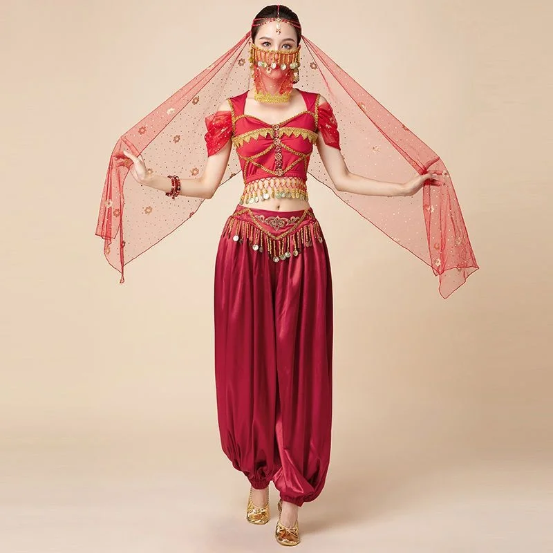 Festival Arabian Princess Costumes Indian Dance Embroider Bollywood Costume Party Cosplay Princess Fancy Outfit
Festival Arabian Princess Costumes Indian Dance Embroider Bollywood Costume Party Cosplay Princess Fancy Outfit