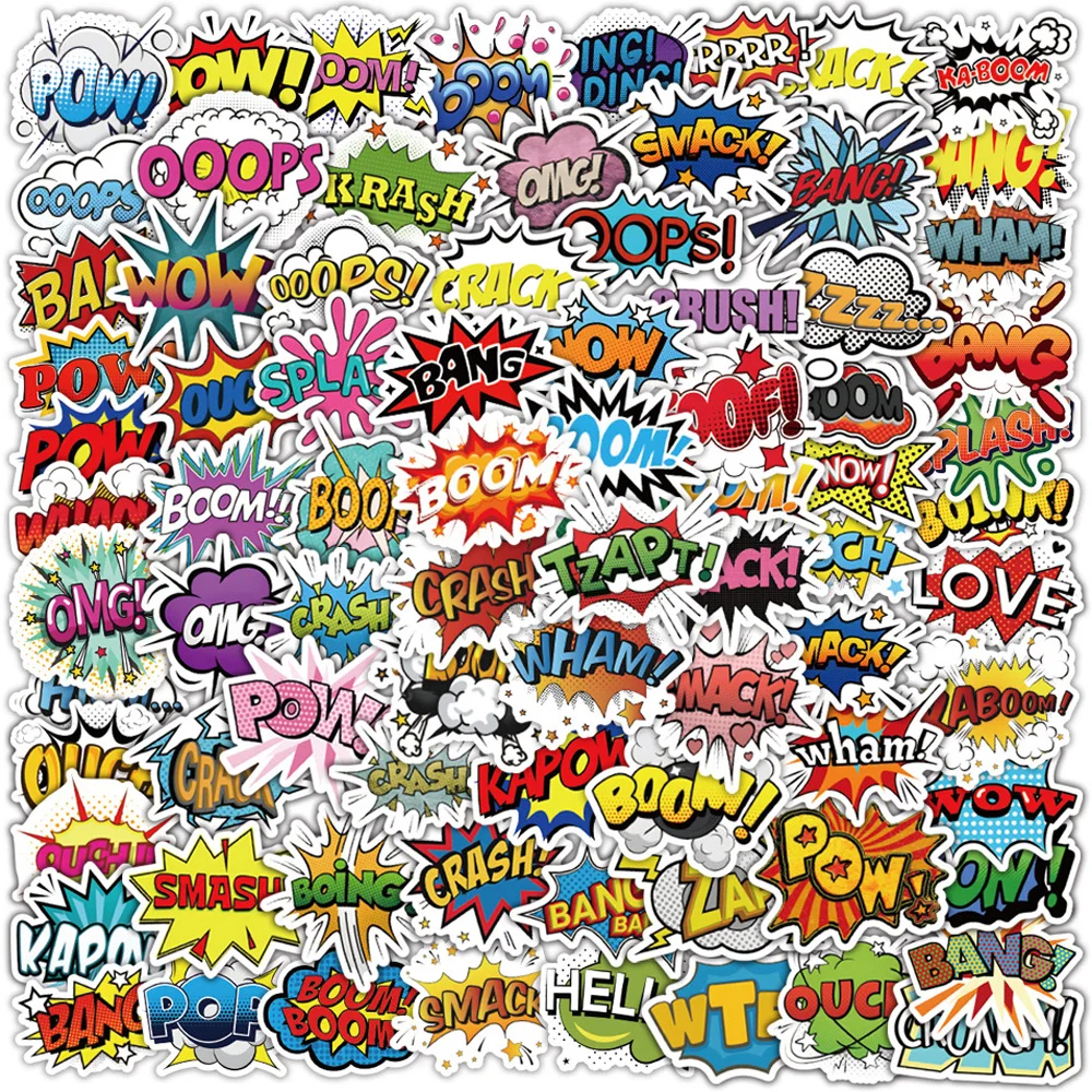 10/30/50/100 шт. BAM POW WOW BOOM BANG аниме наклейки со слоганом Скрапбукинг книга ноутбук скейтборд DIY игрушка наклейка наклейка для детей
10/30/50/100 шт. BAM POW WOW BOOM BANG аниме наклейки со слоганом Скрапбукинг книга ноутбук скейтборд DIY игрушка наклейка наклейка для детей