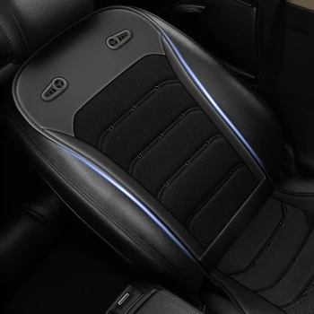 Desfrute do Conforto Refrescante com a Almofada de Gel para Assento de Carro 7 Car Ventilated Cooling Fan Seat Cushion Single and double large fans For All Cars Automotive Wind Ventilation Seat Cover