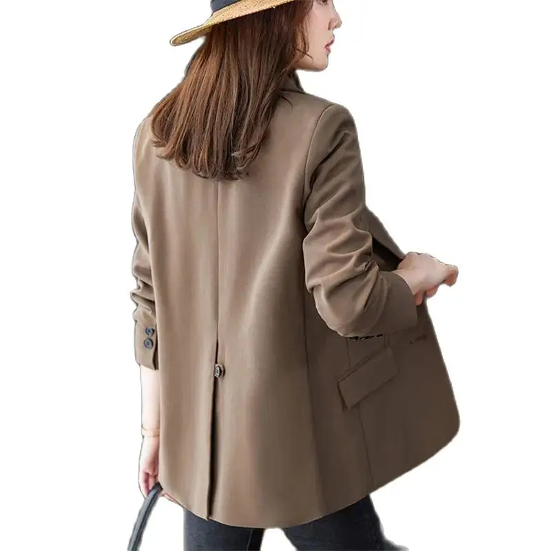 Fashion Design Ladies Blazer 2022 New Spring Autumn Black Coffee Jacket Tops Female Casual Suit Jacket Business Office Clothing
Fashion Design Ladies Blazer 2022 New Spring Autumn Black Coffee Jacket Tops Female Casual Suit Jacket Business Office Clothing