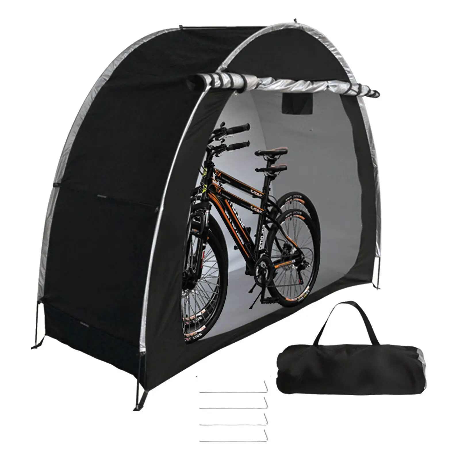 Waterproof Outdoor Bike Tent Storage Shed 6.3 x 2.6 x 5.3ft - Ideal for Home Garden Use Camping accsesories Carabiners Grappling
Waterproof Outdoor Bike Tent Storage Shed 6.3 x 2.6 x 5.3ft - Ideal for Home Garden Use Camping accsesories Carabiners Grappling
