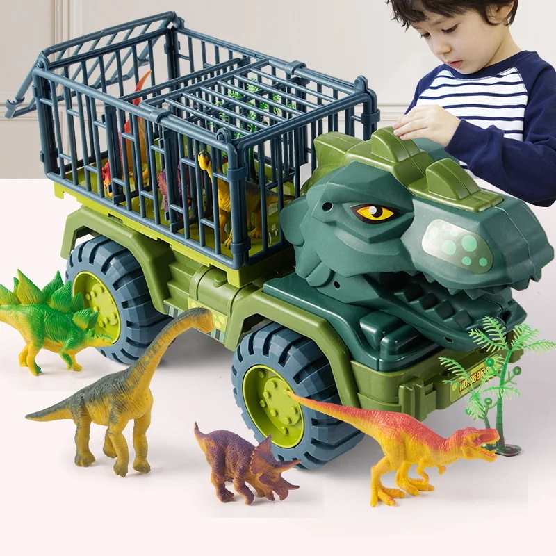 Car Toy Dinosaurs Transport Carrier Pull Back Vehicle Indominus Rex Jurassic World Park Kids Truck Model Game for Children Gifts
Car Toy Dinosaurs Transport Carrier Pull Back Vehicle Indominus Rex Jurassic World Park Kids Truck Model Game for Children Gifts