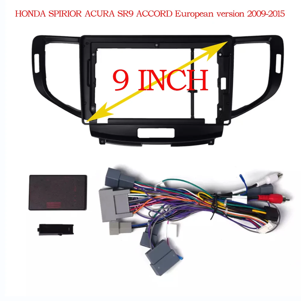 Автомобильная рамка Fascia адаптер Canbus коробка декодер для Honda Accord Spirior Acura SR9 Android аудио приборная панель комплект
Автомобильная рамка Fascia адаптер Canbus коробка декодер для Honda Accord Spirior Acura SR9 Android аудио приборная панель комплект