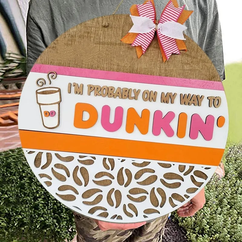 Акция! Забавный декоративный дверной знак, я, вероятно, в пути в Dunkin, уникальный Знак Приветствия для входной двери, Декоративная вешалка для наружной двери
Акция! Забавный декоративный дверной знак, я, вероятно, в пути в Dunkin, уникальный Знак Приветствия для входной двери, Декоративная вешалка для наружной двери