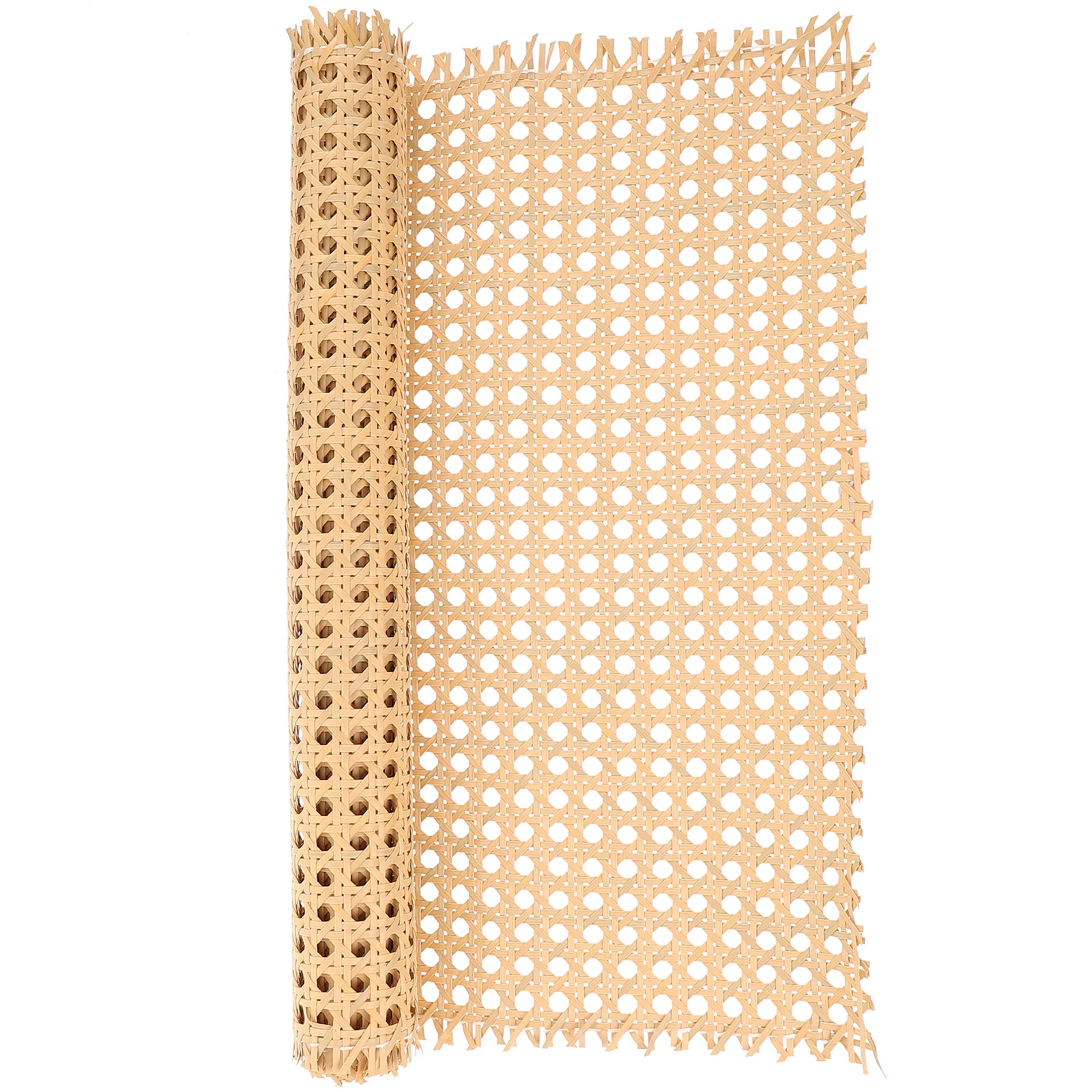 1 рулон тростниковой ткани, имитация ротанговой ткани для проектов Caning, плетеный сетчатый тростник для мебели
