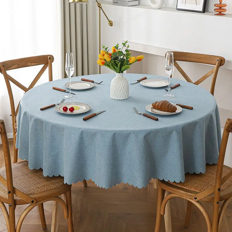 Japanese Cotton Linen Round Table Cloth Light Luxury Table Cloth Dust Cloth Cloth Cloth Large Round Tablecloth
Japanese Cotton Linen Round Table Cloth Light Luxury Table Cloth Dust Cloth Cloth Cloth Large Round Tablecloth