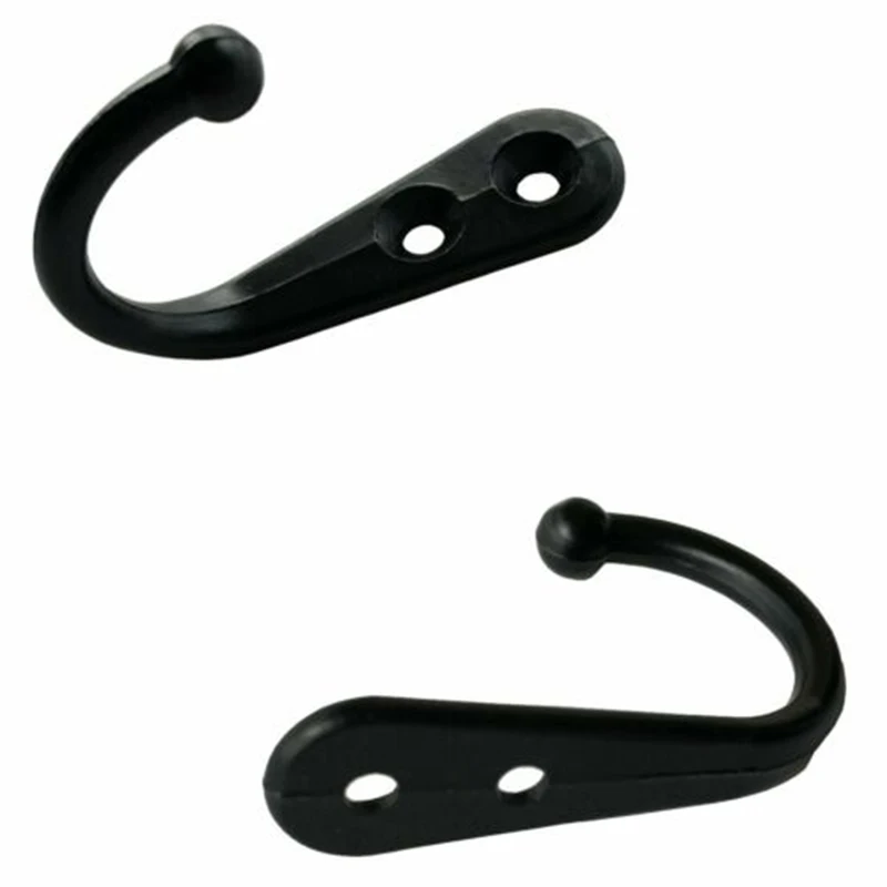10pcs Small Black/silver Hooks Coat Hangers Screws Zinc Alloy 21*12*30mm Multi-purpose Hooks Home Storage & Organization
10pcs Small Black/silver Hooks Coat Hangers Screws Zinc Alloy 21*12*30mm Multi-purpose Hooks Home Storage & Organization