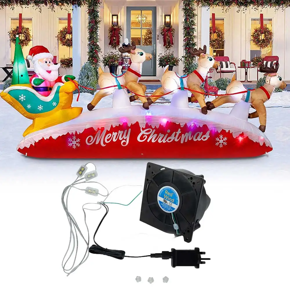 Inflatable Blower Replacement With 3 LED Light String 12V Air Fan Blower Motor For Yard Air Blow Inflatables Decorations
Inflatable Blower Replacement With 3 LED Light String 12V Air Fan Blower Motor For Yard Air Blow Inflatables Decorations