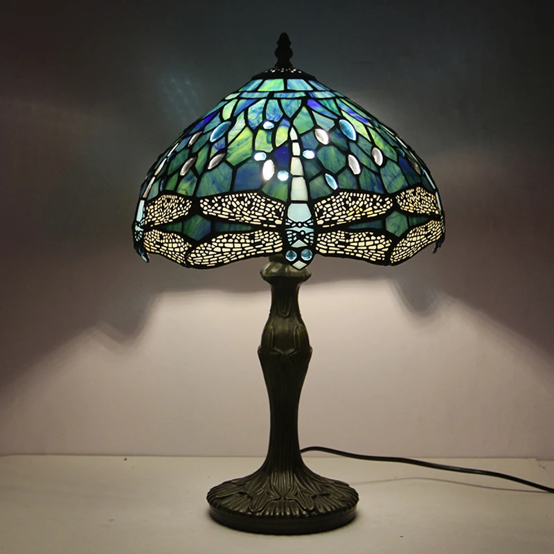 Tiffany Stained Glass Vintage Dragonflys Desk Lamp Mediterranean Turkish Table Lamp Bedroom Study Restaurant Home Decor Lighting
Tiffany Stained Glass Vintage Dragonflys Desk Lamp Mediterranean Turkish Table Lamp Bedroom Study Restaurant Home Decor Lighting