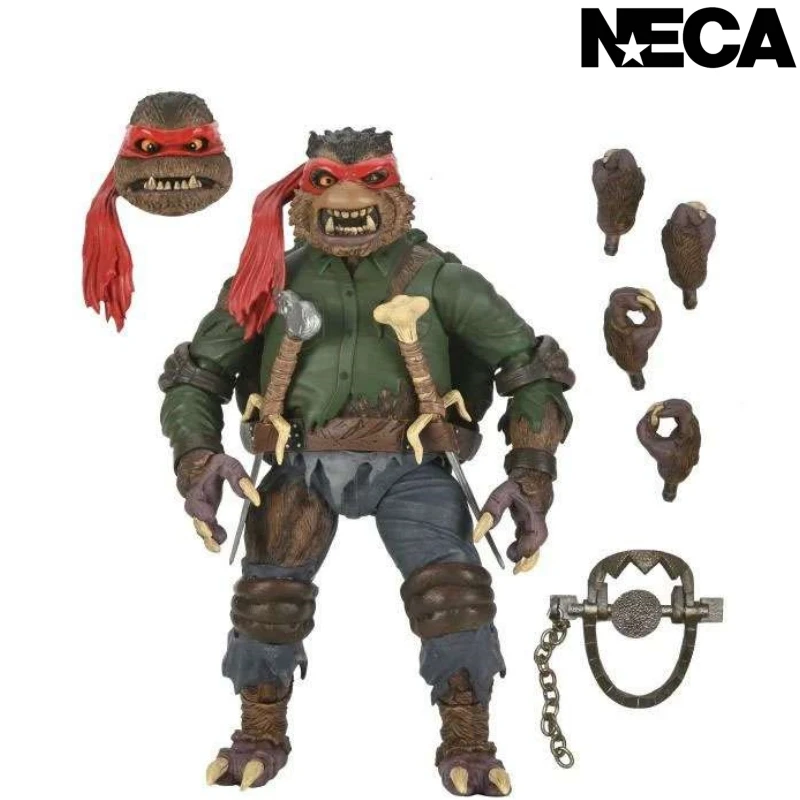 

Pre-Sale Neca 1/12 Ninja Turtle X Global Monster Co Branded Werewolf Raphael Moving Doll Gift