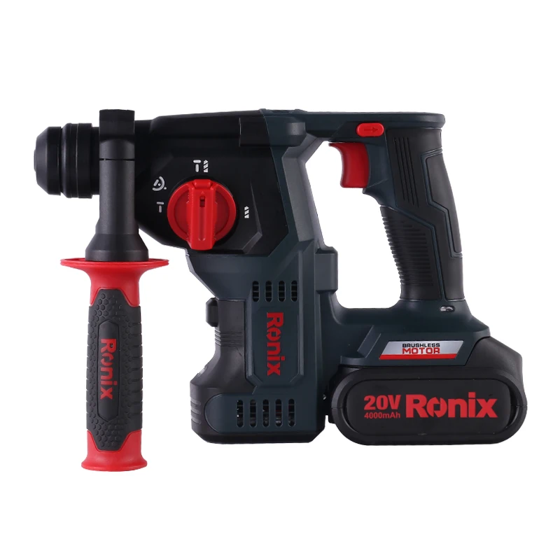 Ronix 8911K Model Brushless Rotary Hammer 1350RPM 4800IPM Powerful Electric Impact Drill Multi-function Tools 
Ronix 8911K Model Brushless Rotary Hammer 1350RPM 4800IPM Powerful Electric Impact Drill Multi-function Tools