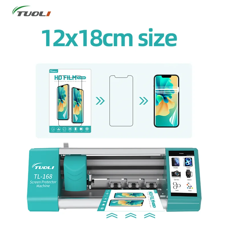 

TUOLI Universal 120*180Mm TPU Protective Film Hydrogel Sheet Screen Protector For Mobile Phone Watch Cutter Machine