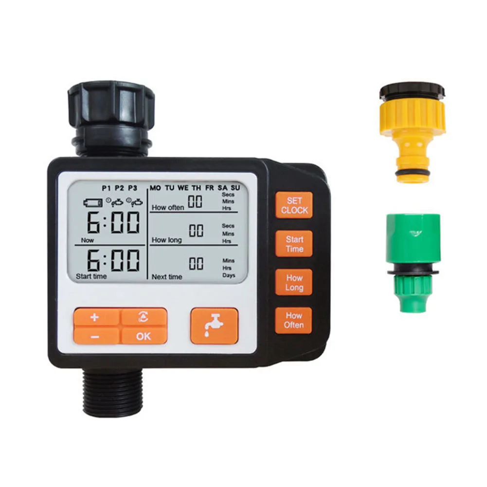 Watering Timer Automatic On Off Controller Garden Electronic Water Irrigation Automatic Irrigation Timer Garden Water Control
Watering Timer Automatic On Off Controller Garden Electronic Water Irrigation Automatic Irrigation Timer Garden Water Control