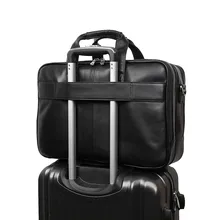 17 Inch Leather Computer Bag Business Commuting Business Trip Leisure Travel Head Layer Computer Bag Multi-purpose Design
17 Inch Leather Computer Bag Business Commuting Business Trip Leisure Travel Head Layer Computer Bag Multi-purpose Design