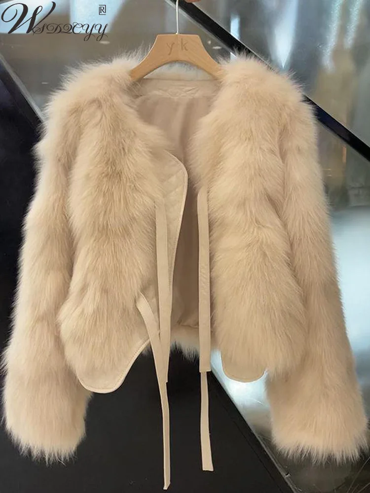 Winter Short Faux Fur Overcoat Women Vintage Thick Warm Imitate Fox Furs Jackets Korean Loose Casual Plush Clothing Furry Jacket
Winter Short Faux Fur Overcoat Women Vintage Thick Warm Imitate Fox Furs Jackets Korean Loose Casual Plush Clothing Furry Jacket