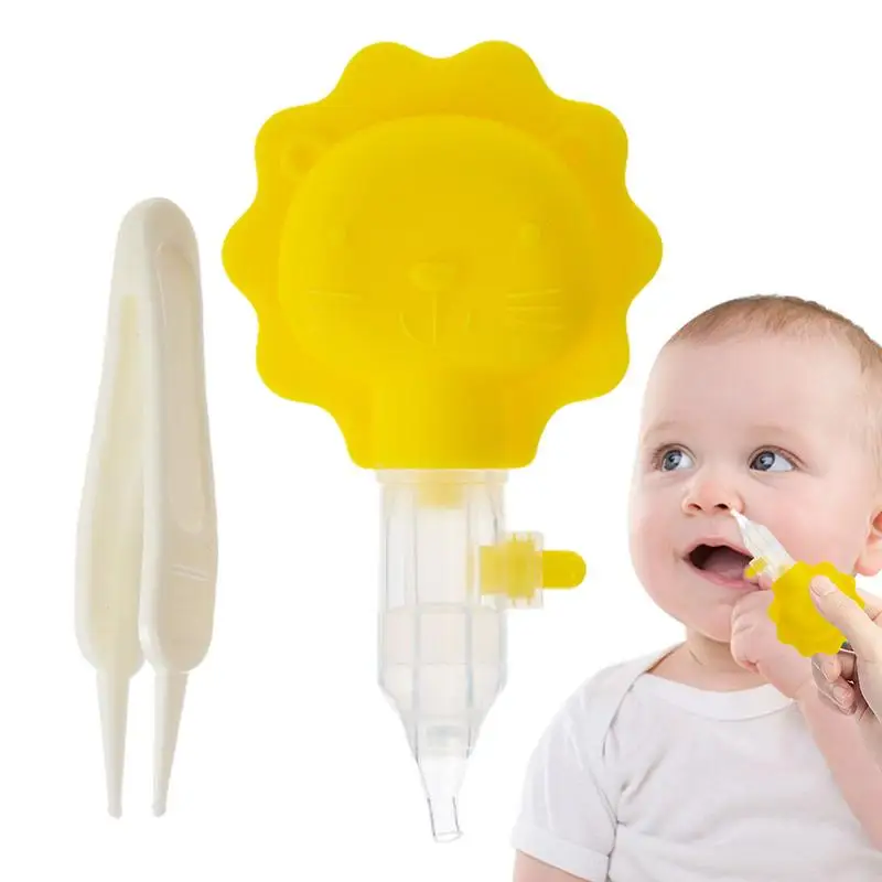 

Назальный аспиратор для младенцев, тихий присоска для носа, средство для чистки носа, портативный детский очиститель носа для младенцев, новорожденных