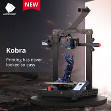 ANYCUBIC KOBRA 3D Printer FDM 3D Printers 25 Point Auto-Leveling Large Build Size with 220*220*250mm Direct Extruder 3D Printing ANYCUBIC KOBRA 3D Printer FDM 3D Printers 25 Point Auto-Leveling Large Build Size with 220*220*250mm Direct Extruder 3D Printing