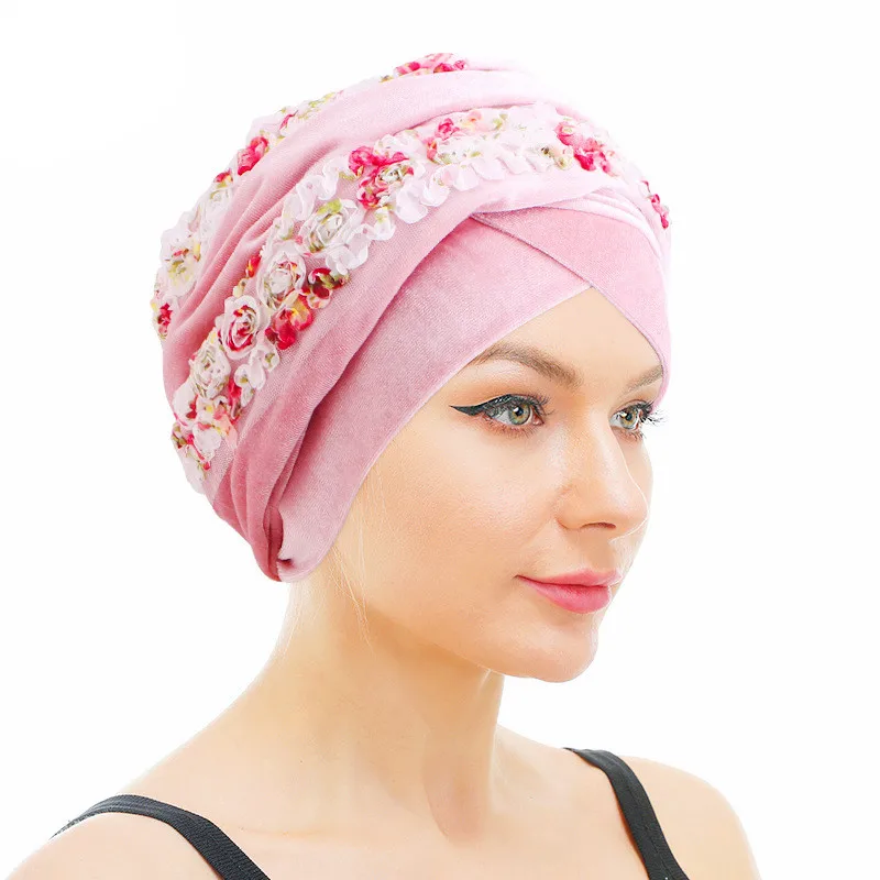 NEW Headwrap pleated Velvet Pre Tied Floral Turban hijab Turban Head Wrap Extra Long tube Headscarf Tie
NEW Headwrap pleated Velvet Pre Tied Floral Turban hijab Turban Head Wrap Extra Long tube Headscarf Tie