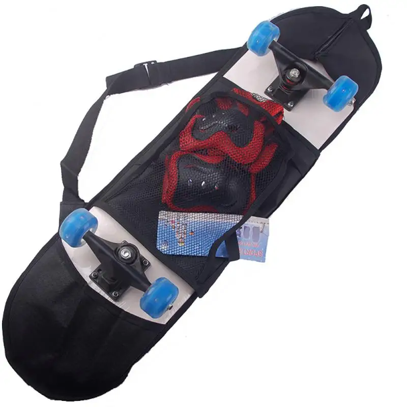 

Ручная сумка для скейтборда, вместительная прочная портативная универсальная Удобная Водонепроницаемая ручная сумка для скейтборда