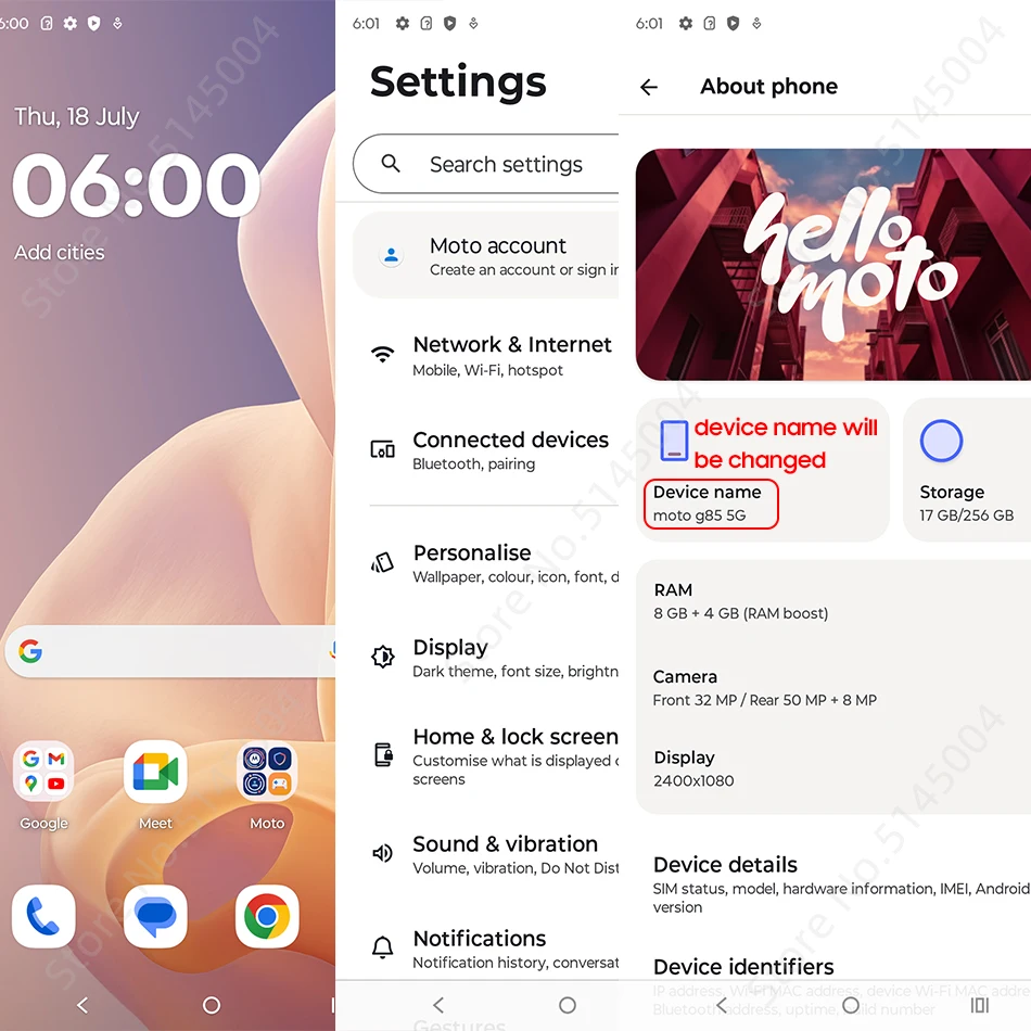 Global ROM Motorola S50 Neo 5G NFC Snapdragon 6S Gen 3 6.7'' 120Hz pOLED Display 50MP OIS Camera 5000mAh Battery 30W Charger Global ROM Motorola S50 Neo 5G NFC Snapdragon 6S Gen 3 6.7'' 120Hz pOLED Display 50MP OIS Camera 5000mAh Battery 30W Charger