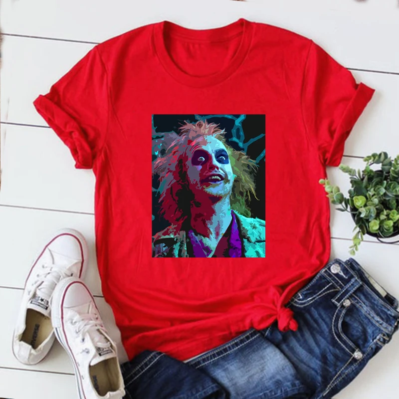 Beetlejuice T Shirt Tops Beetlejuice T-Shirt Goth T-shirts for Women Aesthetic Clothes Vintage Women Clothing Vintage Tees
Beetlejuice T Shirt Tops Beetlejuice T-Shirt Goth T-shirts for Women Aesthetic Clothes Vintage Women Clothing Vintage Tees