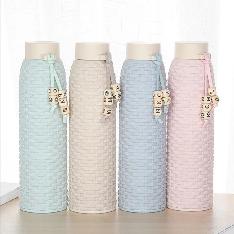 Twist Imitating Rattan Plastic Glass Tumblers Woven Drinkware Heat Insulation Water Bottles Outdoor Sport Wheat Straw Cup, 310ml
Twist Imitating Rattan Plastic Glass Tumblers Woven Drinkware Heat Insulation Water Bottles Outdoor Sport Wheat Straw Cup, 310ml