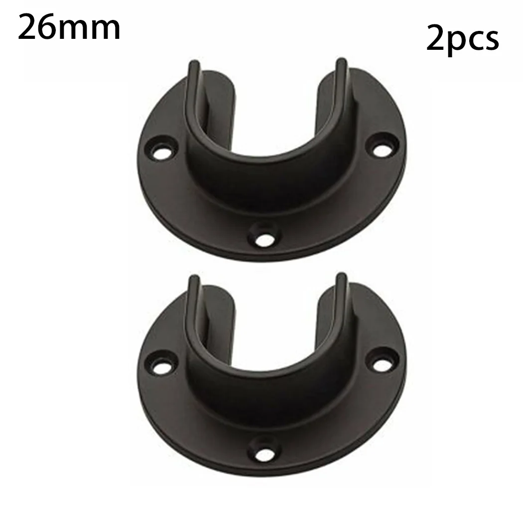 Rod Closet Bracket Support End Flange Holder Lever Pole Set Sockets Stainless Steel U Shaped 2Pack Black Clothes
Rod Closet Bracket Support End Flange Holder Lever Pole Set Sockets Stainless Steel U Shaped 2Pack Black Clothes