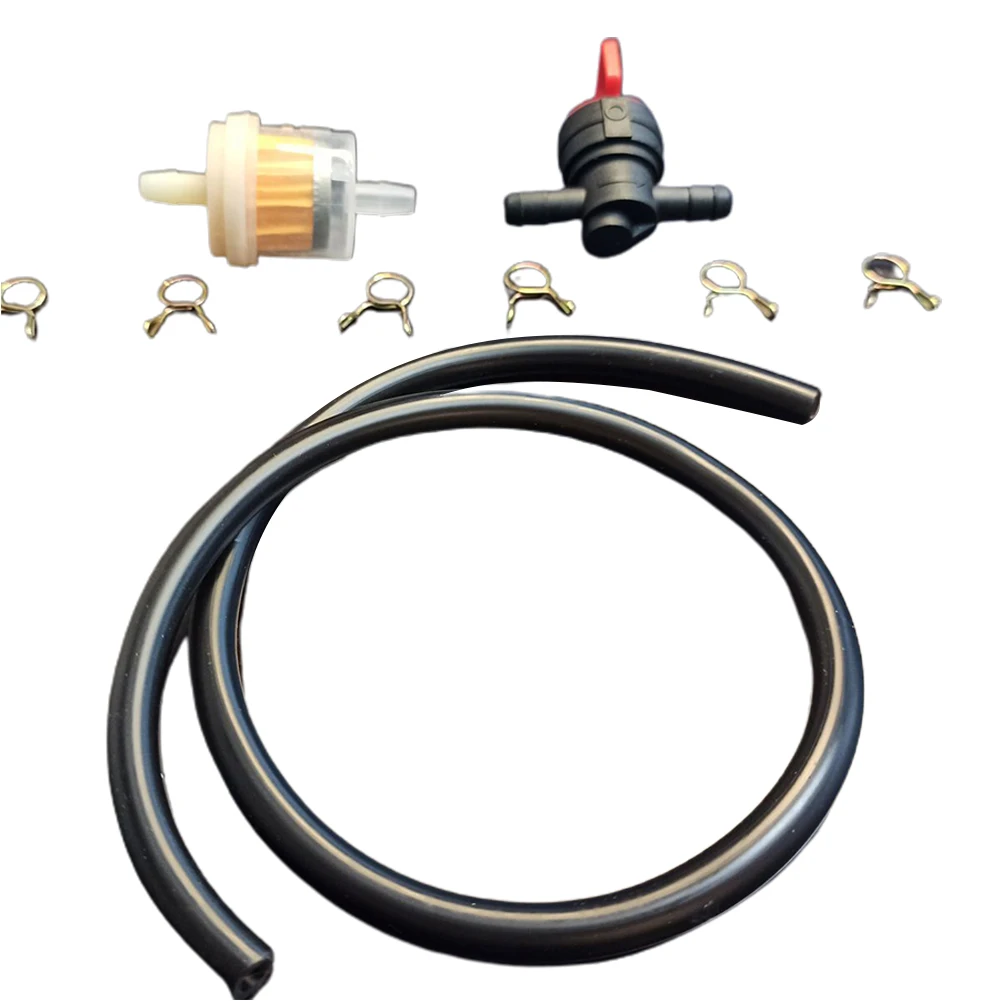 6mm Filter Gasoline Tap 5-6mm 11pcs/set Fitting Hose Clamps Lawn Mower Parts Outdoor Garden Tool Universal Durable
6mm Filter Gasoline Tap 5-6mm 11pcs/set Fitting Hose Clamps Lawn Mower Parts Outdoor Garden Tool Universal Durable