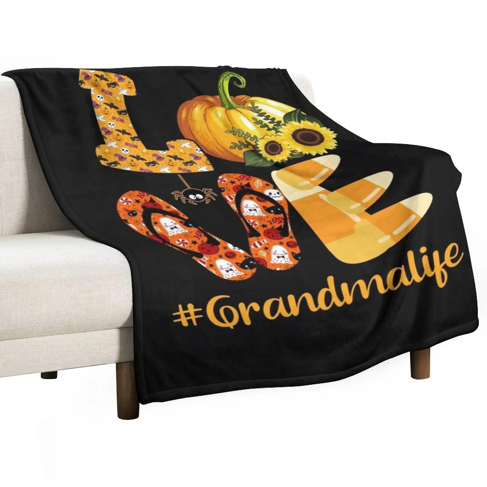 New Love Grandma Life Funny Halloween Sunflower Pumpkin Throw Blanket Decorative Beds Loose Blankets
New Love Grandma Life Funny Halloween Sunflower Pumpkin Throw Blanket Decorative Beds Loose Blankets