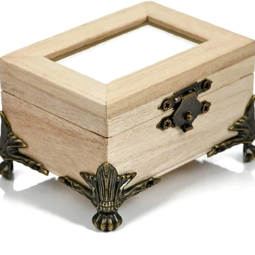 4 X Antique Brass Jewelry Chest Wood Case Box Decor Feet Leg Corner Protector Triangle Rattan Carved Decorative Corner Protector
4 X Antique Brass Jewelry Chest Wood Case Box Decor Feet Leg Corner Protector Triangle Rattan Carved Decorative Corner Protector