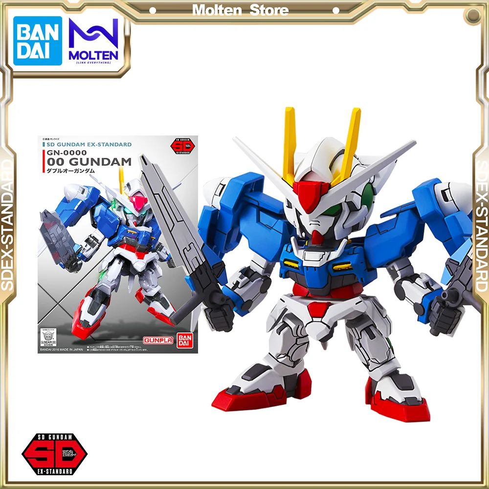 Bandai Original SD Gundam EX Standard 00 Gundam Gunpla Model Kit Assembly/Assembling
Bandai Original SD Gundam EX Standard 00 Gundam Gunpla Model Kit Assembly/Assembling