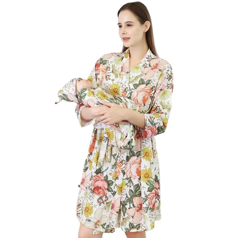 Mother-To-Be Pregnancy Pajamas Baby Swaddle Wrap Blanket Headband Hat 4 Pcs Set Mom Nursing Pregnant Sleepwear Nightgown Dresses
Mother-To-Be Pregnancy Pajamas Baby Swaddle Wrap Blanket Headband Hat 4 Pcs Set Mom Nursing Pregnant Sleepwear Nightgown Dresses