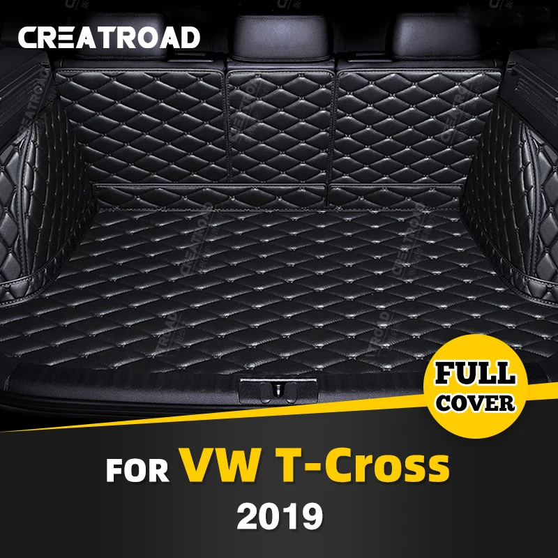 Автомобильный коврик для багажника с полным покрытием для VOLKSWAGEN VW T-Cross 2019, автомобильная Накладка для багажника, подкладка для груза, защитные аксессуары для интерьера
Автомобильный коврик для багажника с полным покрытием для VOLKSWAGEN VW T-Cross 2019, автомобильная Накладка для багажника, подкладка для груза, защитные аксессуары для интерьера
