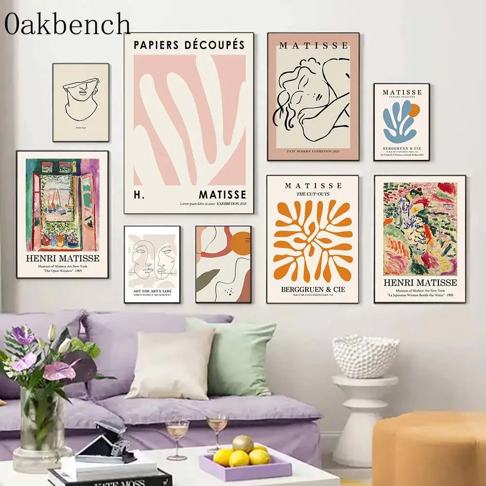 Абстрактный настенный постер Matisse, выставочная галерея, настенные картины, минималистичные печатные картины, настенные постеры в скандинавском стиле, декор для гостиной
Абстрактный настенный постер Matisse, выставочная галерея, настенные картины, минималистичные печатные картины, настенные постеры в скандинавском стиле, декор для гостиной