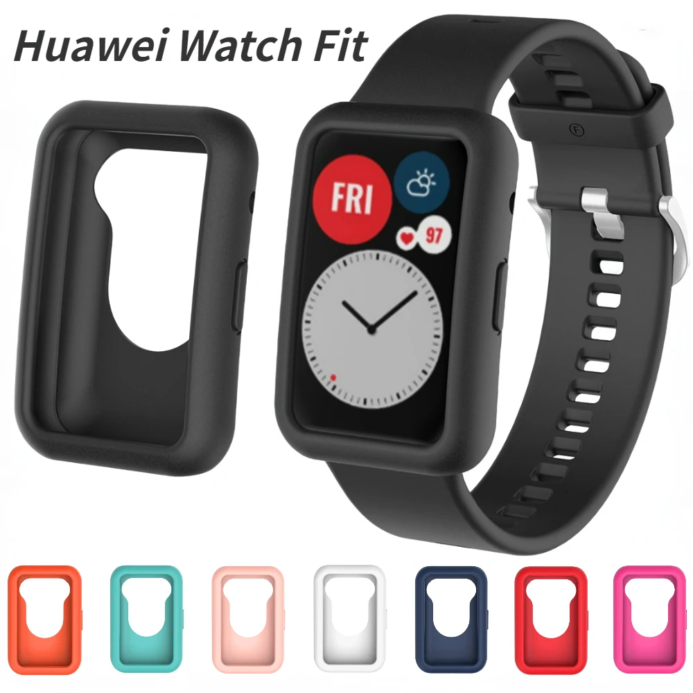 Silicone Strap + Case for Huawei Watch Fit Bracelet Smart Watch Protective Cover for Huawei Watch Fit Soft Cover Accessories
Silicone Strap + Case for Huawei Watch Fit Bracelet Smart Watch Protective Cover for Huawei Watch Fit Soft Cover Accessories