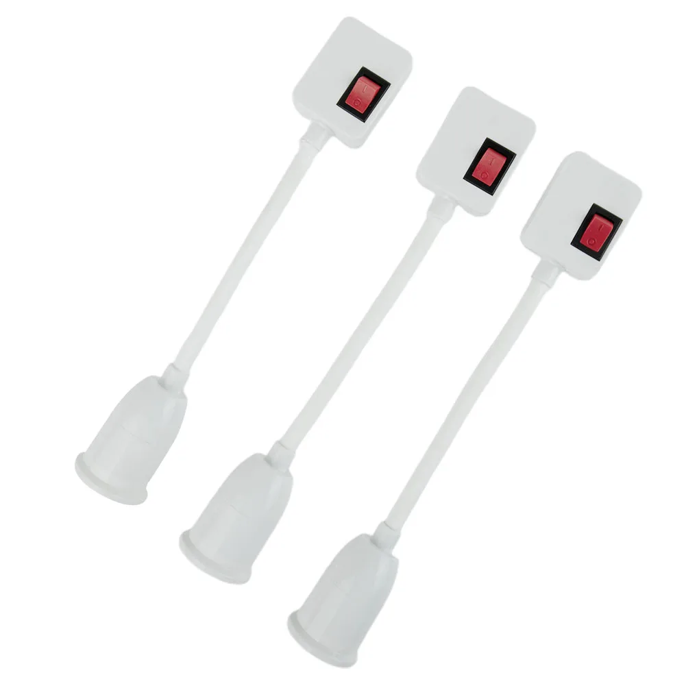 Lampholder Bulb Socket White With On/Off Switch 3piece Set All Direction Bulb Holder E26 E27 Extended Flexible
Lampholder Bulb Socket White With On/Off Switch 3piece Set All Direction Bulb Holder E26 E27 Extended Flexible