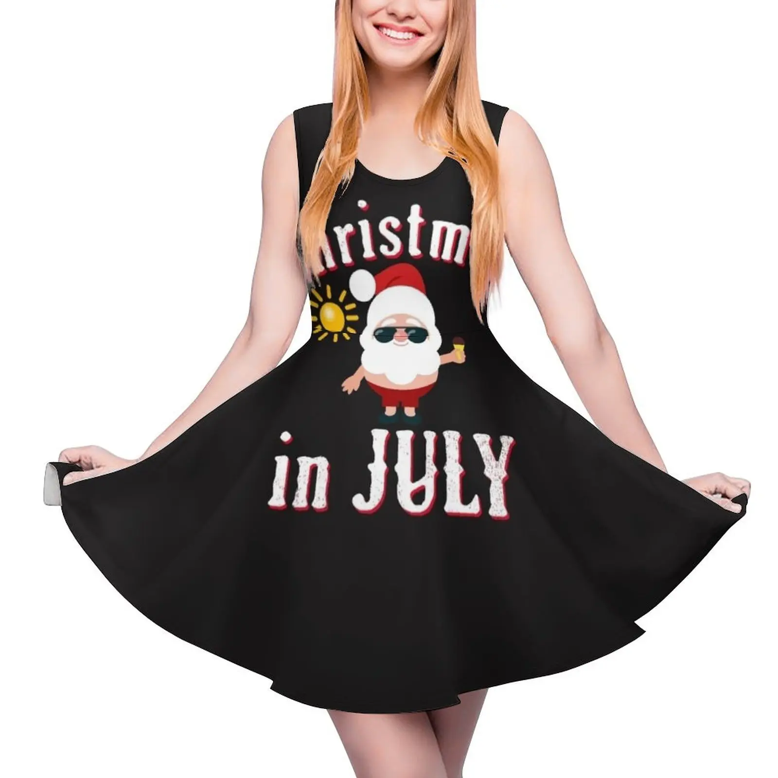 Christmas In July Round Neck Dress Cocktail of dresses dresses for women 2024 women's summer jumpsuit Beachwear
Christmas In July Round Neck Dress Cocktail of dresses dresses for women 2024 women's summer jumpsuit Beachwear