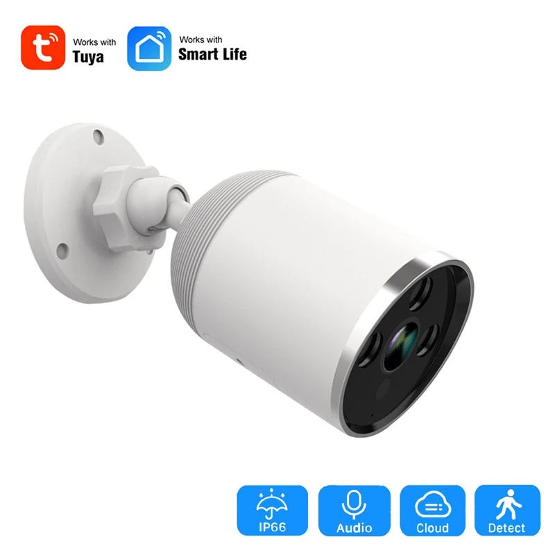 Tuya Smart Life 4MP HD WiFi IP Camera Color Night Vision Outdoor Waterproof Two Way Audio Motion Detection Wireless Remote View 
Tuya Smart Life 4MP HD WiFi IP Camera Color Night Vision Outdoor Waterproof Two Way Audio Motion Detection Wireless Remote View