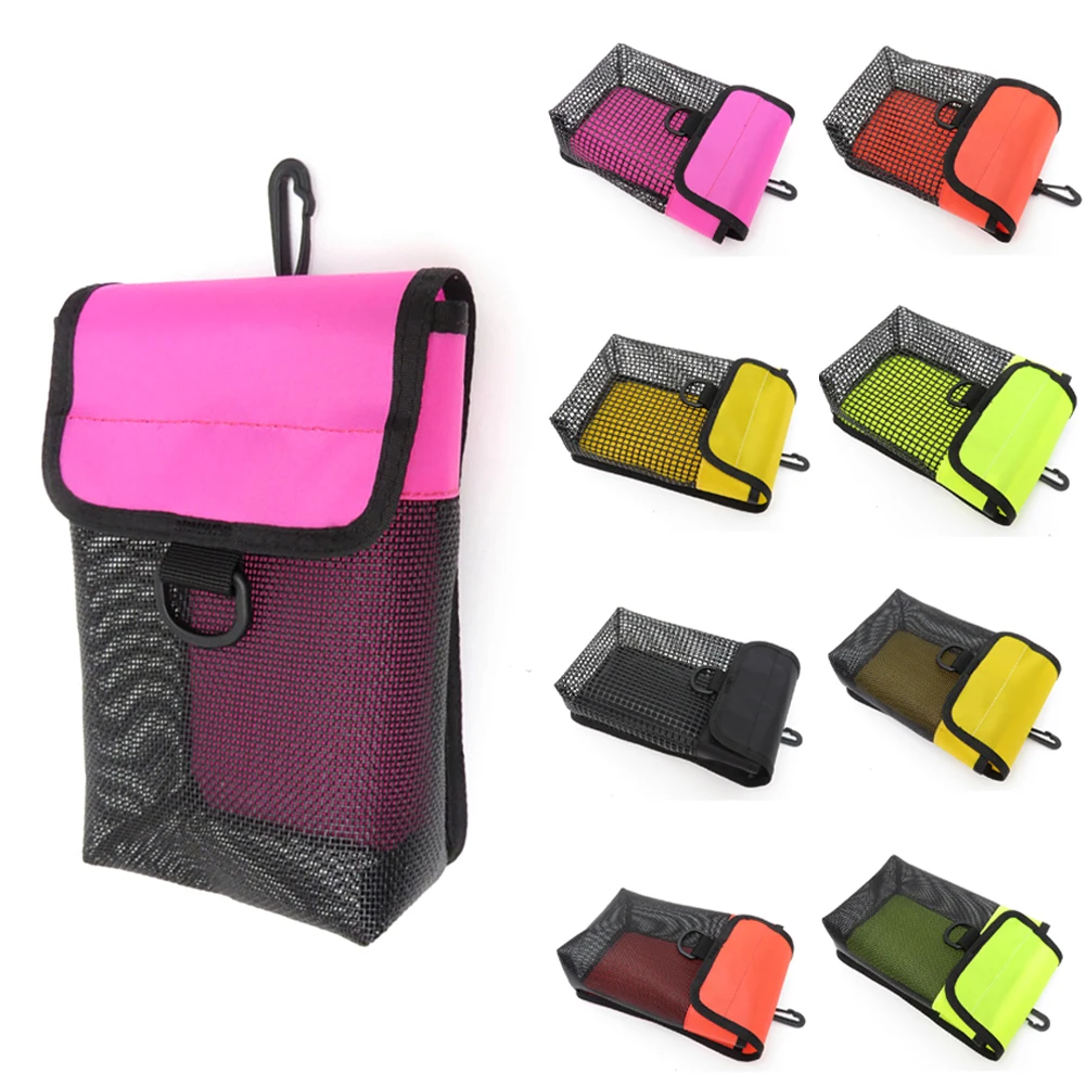Scuba Dive Reel Snap And Safety Marker Buoy Holder Carry Mesh Bag Scuba Diving Storage Pocket Portable Lightweight
Scuba Dive Reel Snap And Safety Marker Buoy Holder Carry Mesh Bag Scuba Diving Storage Pocket Portable Lightweight