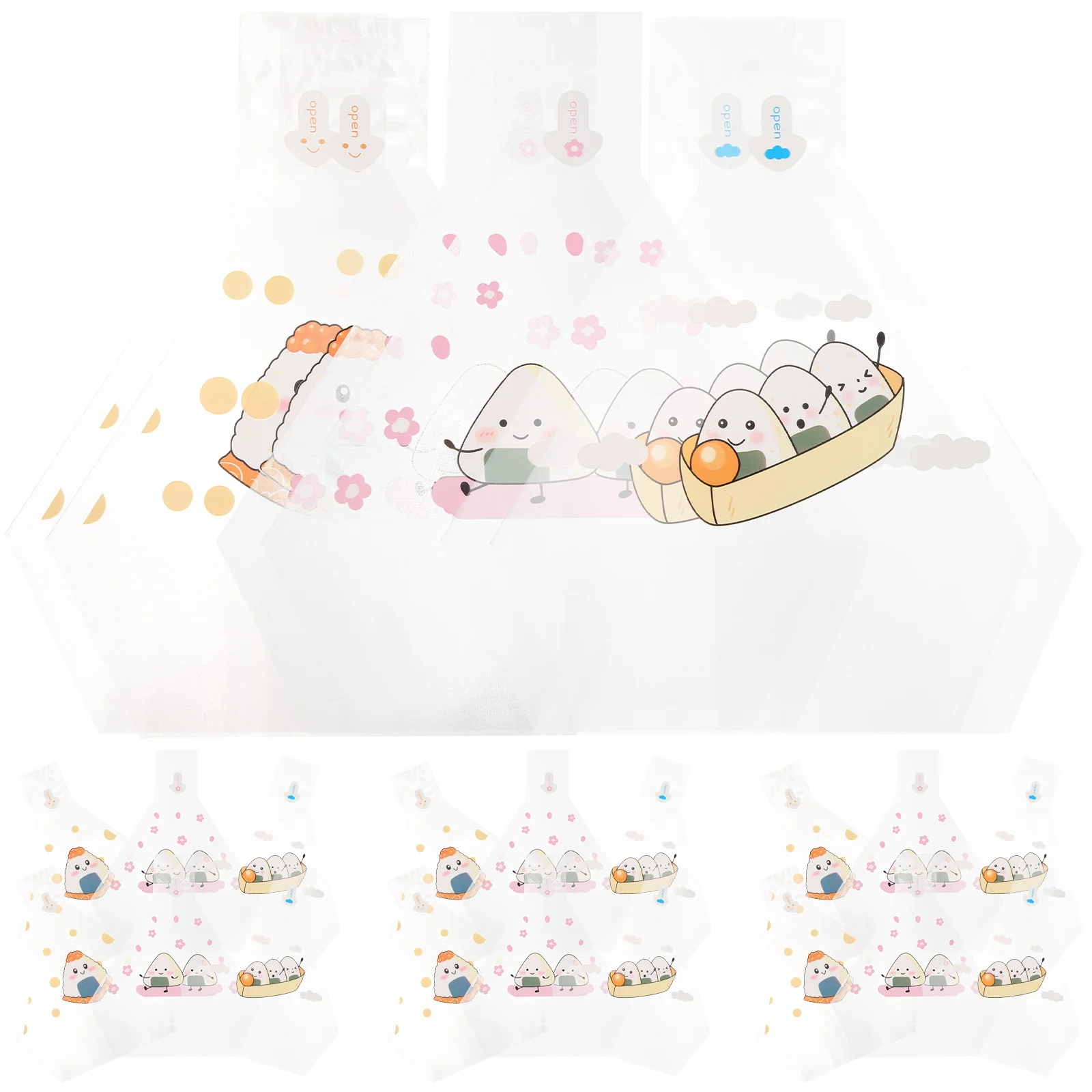 Onigiri Wrappers Triangle Rice Balls Bags Japanese Sushi Pouch Food Containers Film Carry Cake Sandwich
Onigiri Wrappers Triangle Rice Balls Bags Japanese Sushi Pouch Food Containers Film Carry Cake Sandwich