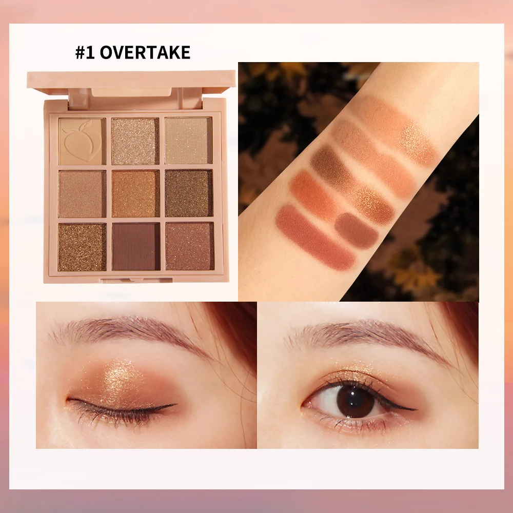 9 Colors Pearlescent Eyeshadow Palette Matte Earth Color Eye Shadow Shiny Sequins Eye Shadow Pigments Long Lasting Eye Makeup
9 Colors Pearlescent Eyeshadow Palette Matte Earth Color Eye Shadow Shiny Sequins Eye Shadow Pigments Long Lasting Eye Makeup