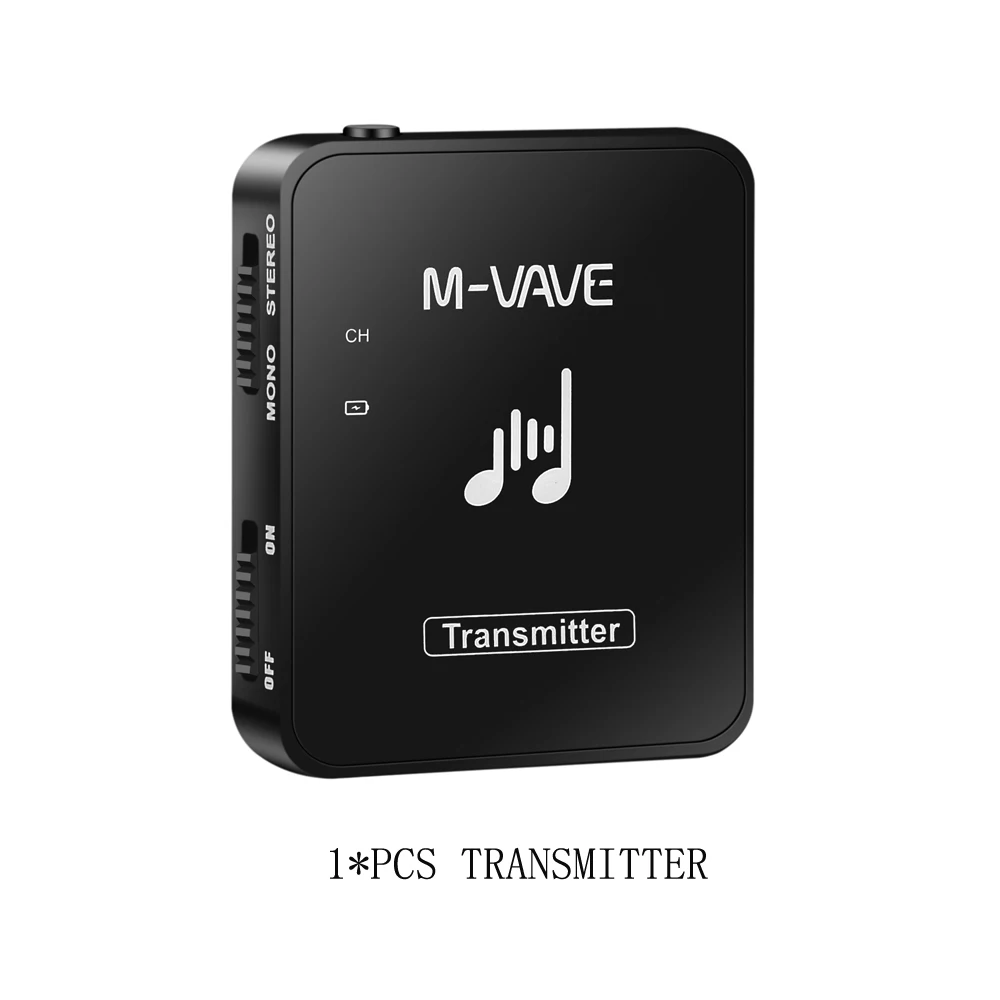 M-vave WP-10 2.4G 1 pcs Transmitter Wireless Earphone Monitor Cuvave WP-10 Support Stereo Mono Recording
M-vave WP-10 2.4G 1 pcs Transmitter Wireless Earphone Monitor Cuvave WP-10 Support Stereo Mono Recording